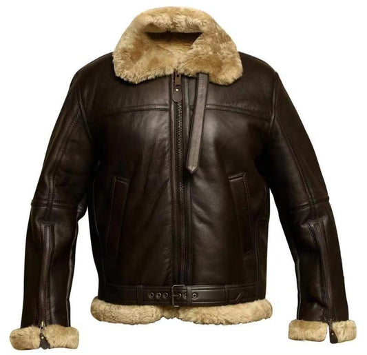 Martijn | Shearling Aviator Jas