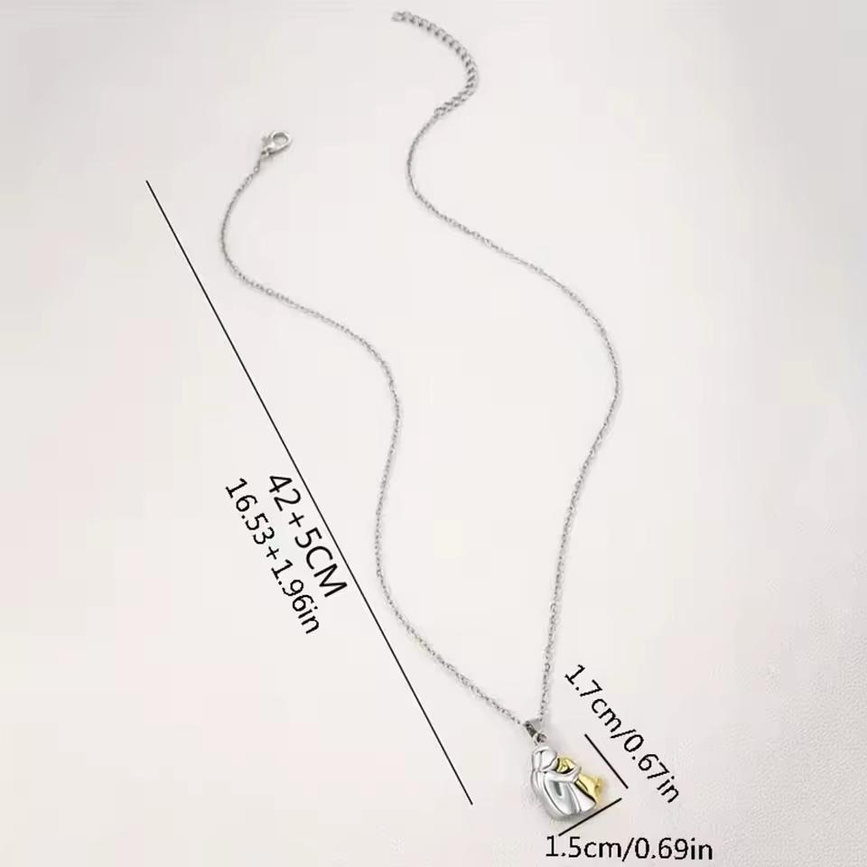 Olivia | Puppy Embrace Necklace