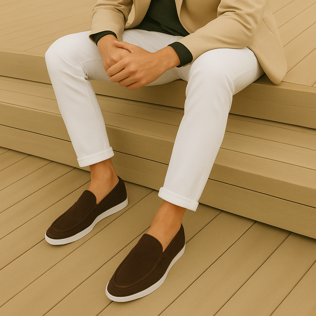 Massimo | Elegante suède schoenen