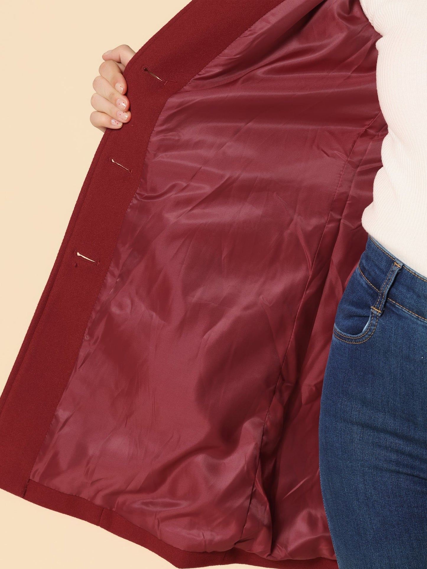 Josephine – Enkelsluitend Winter Trenchcoat