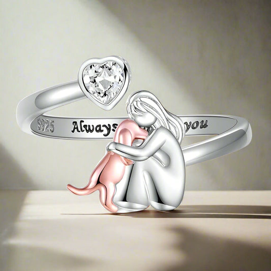 Meryl | Always in My Heart Dog Ring